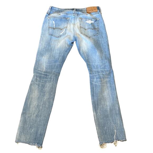 AMERICAN EAGLE Extreme Flex 4 Distressed Slim Jeans 29x30 - Picture 3 of 10